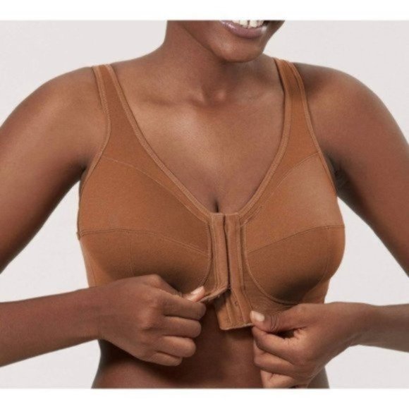 Intimates & Sleepwear 52c Laudine Front Closure Wireless Back Support Full Coverage Posture